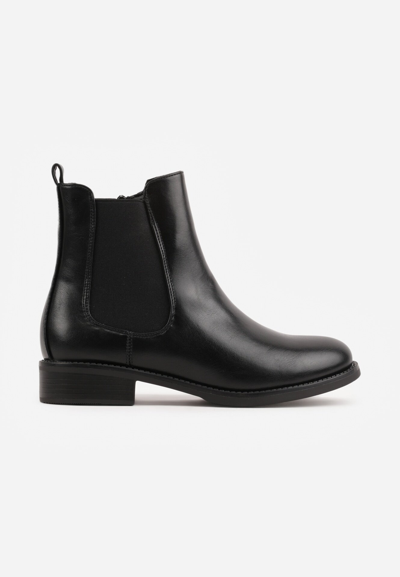 orena paris Botine Cu talpă joasă (tip chelsea) Basic cu elastic integrat în carâmb Samos Negre