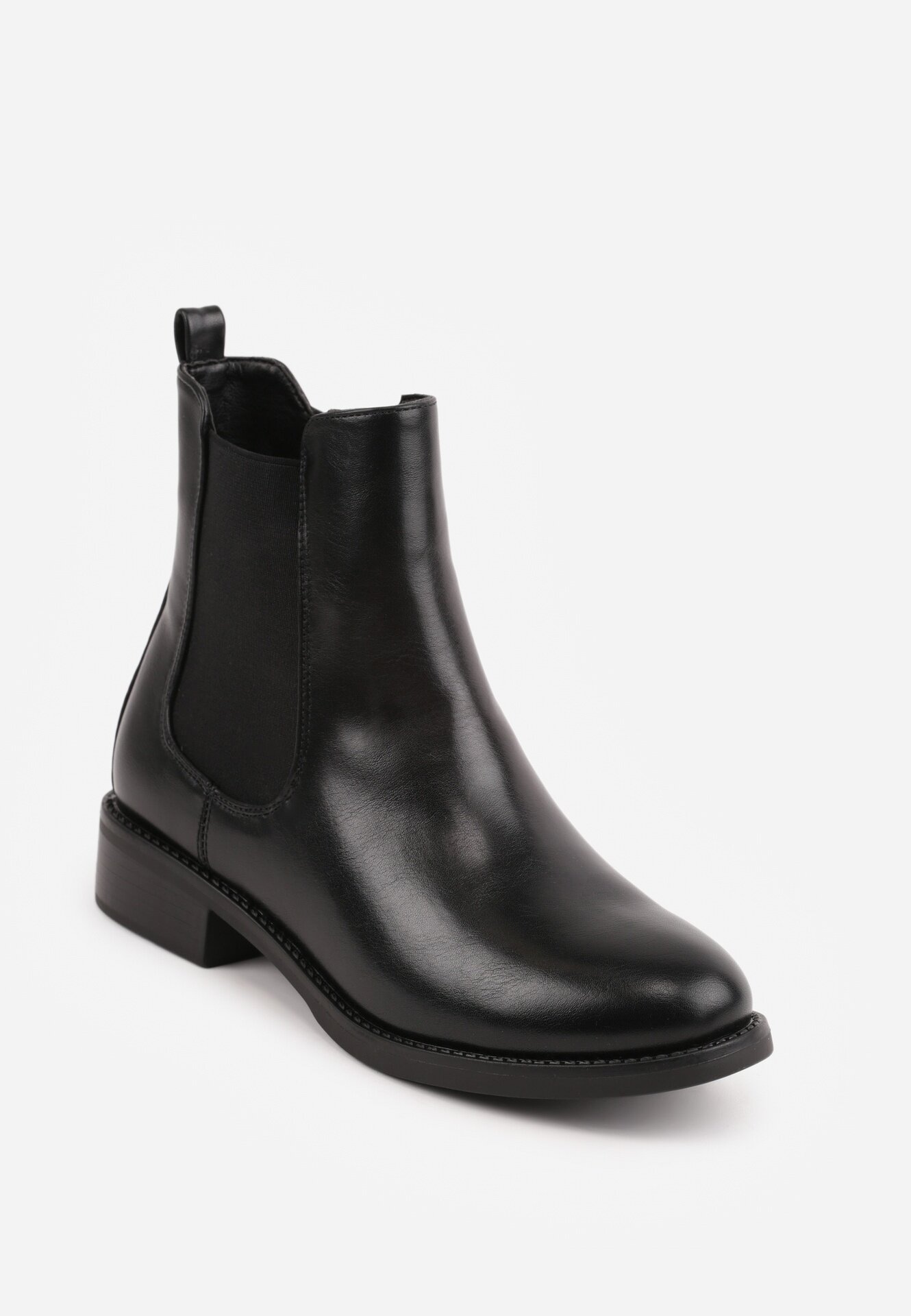 orena paris Botine Cu talpă joasă (tip chelsea) Basic cu elastic integrat în carâmb Samos Negre