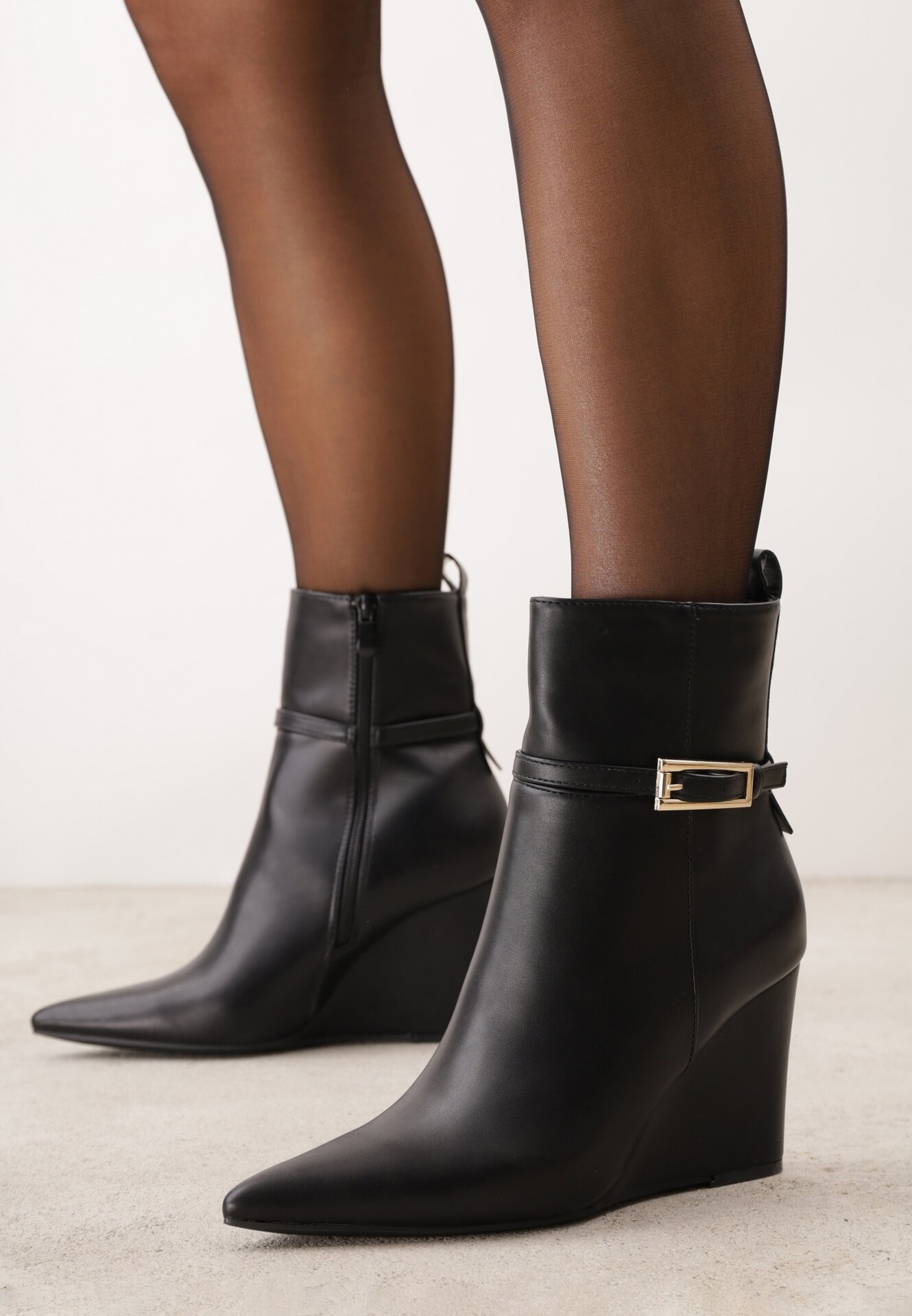 orena paris Botine Lisake Negre