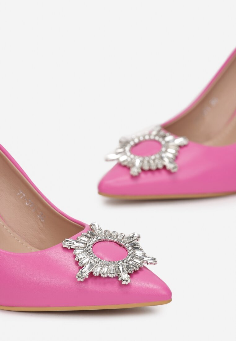  Pantofi stiletto fuchsia Mellyne