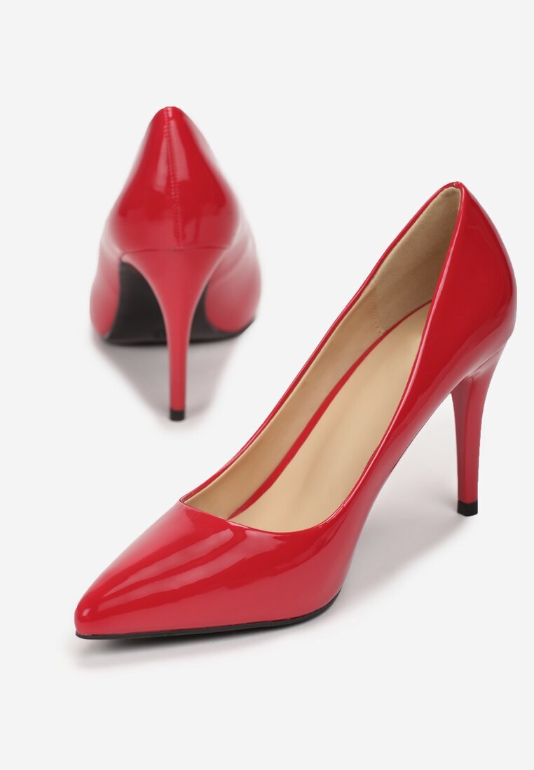  Pantofi stiletto Roșii Helireanes