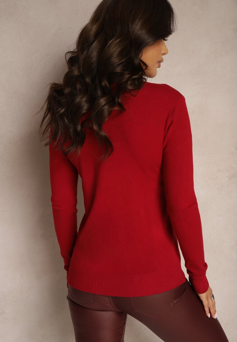  Pulover Eulinevia Bordo