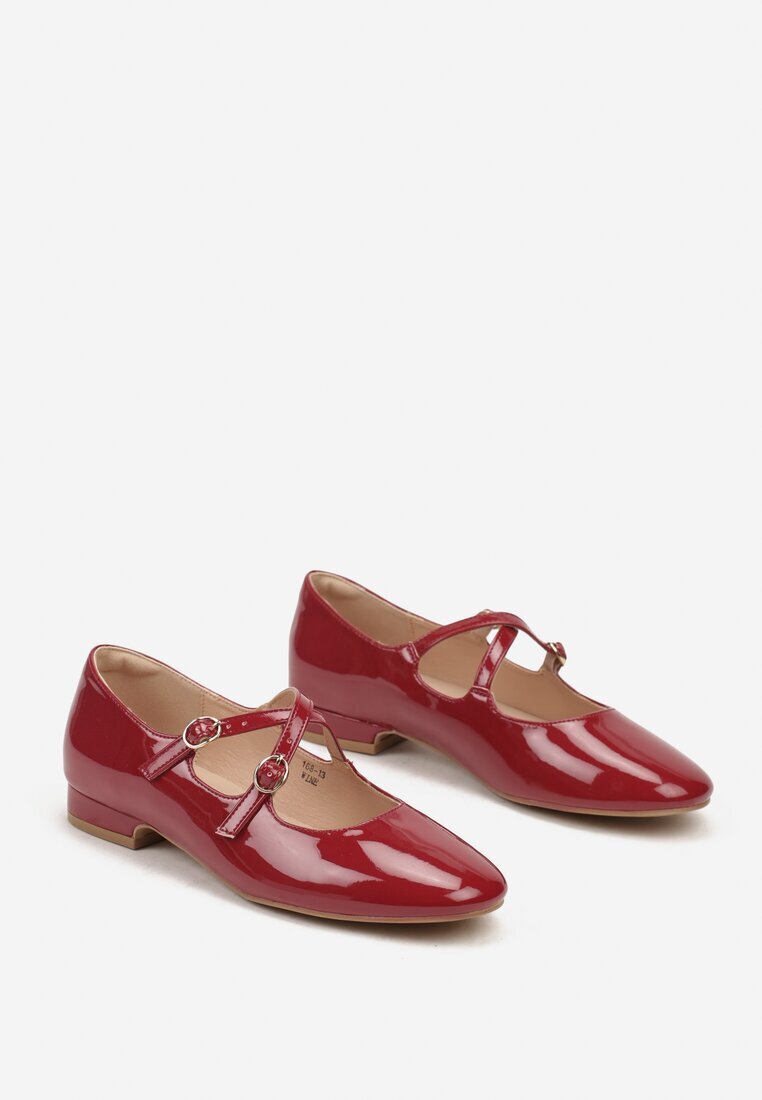  Pumps lăcuite Bordo Verianas