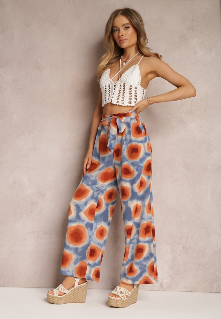 r&f fashion Pantaloni Albastre Laomethylia