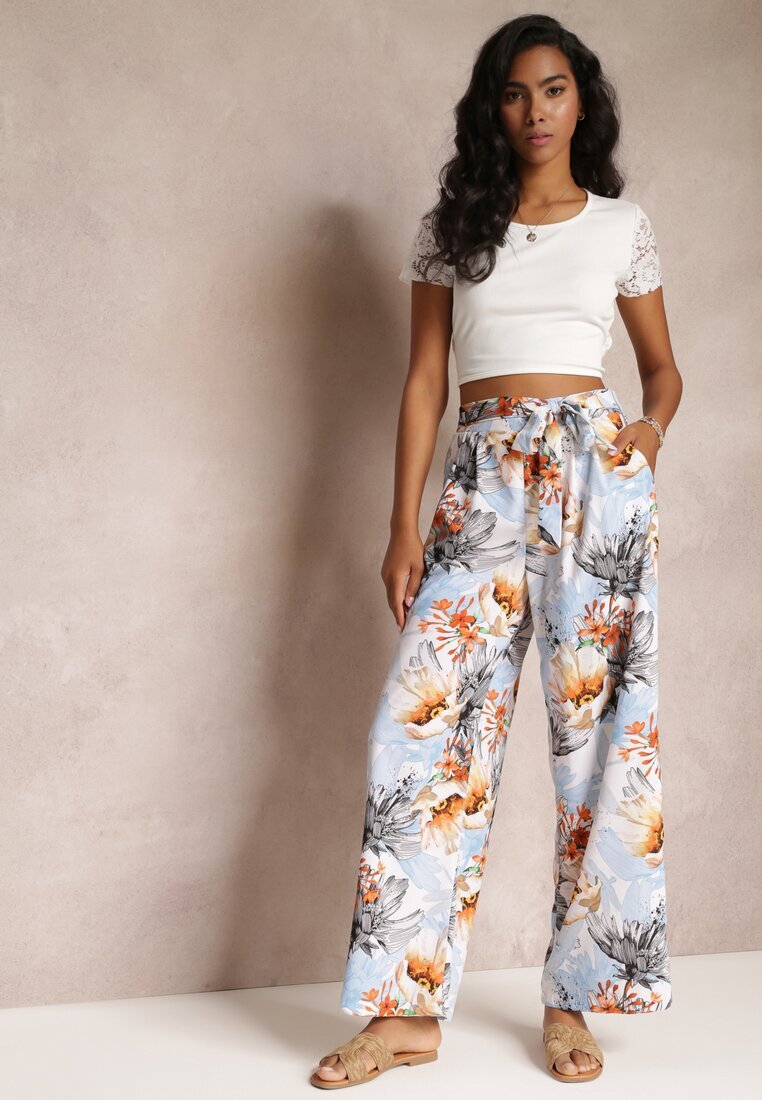 r&f fashion Pantaloni Albastru deschis Hellonia