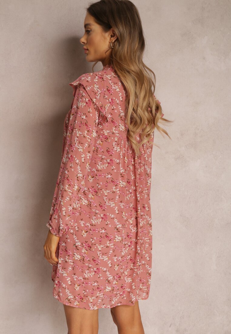 r&f fashion Rochie Roz Cloș cu flori Keilana