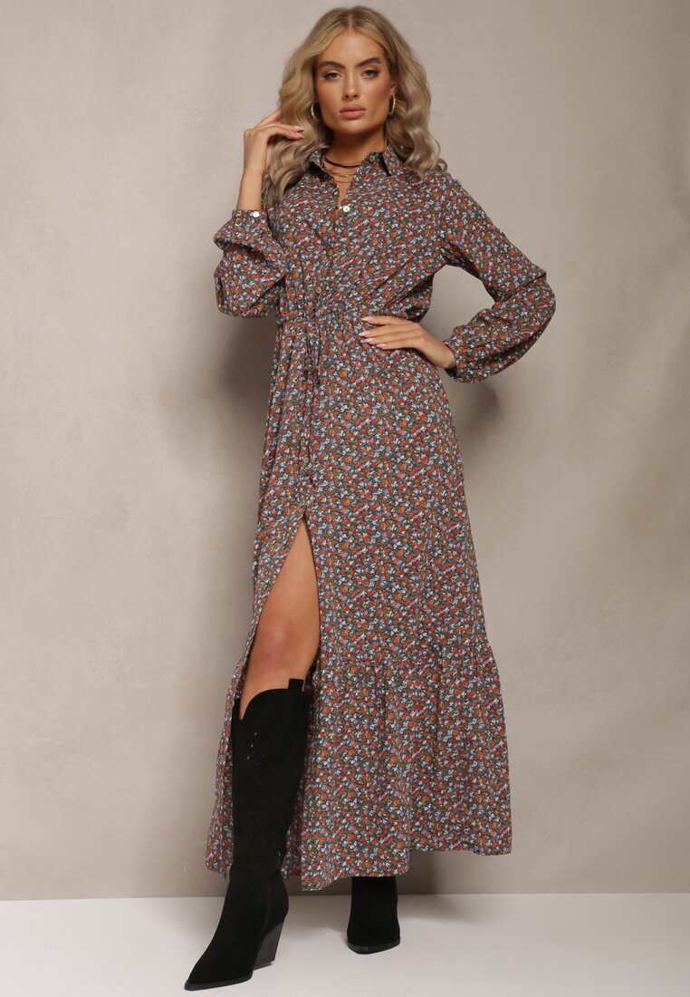 r&f fashion Rochie Verde închis Phinene