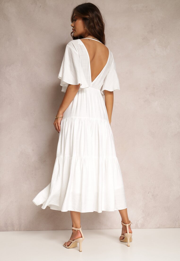 retro & icone Rochie Albă Dopley