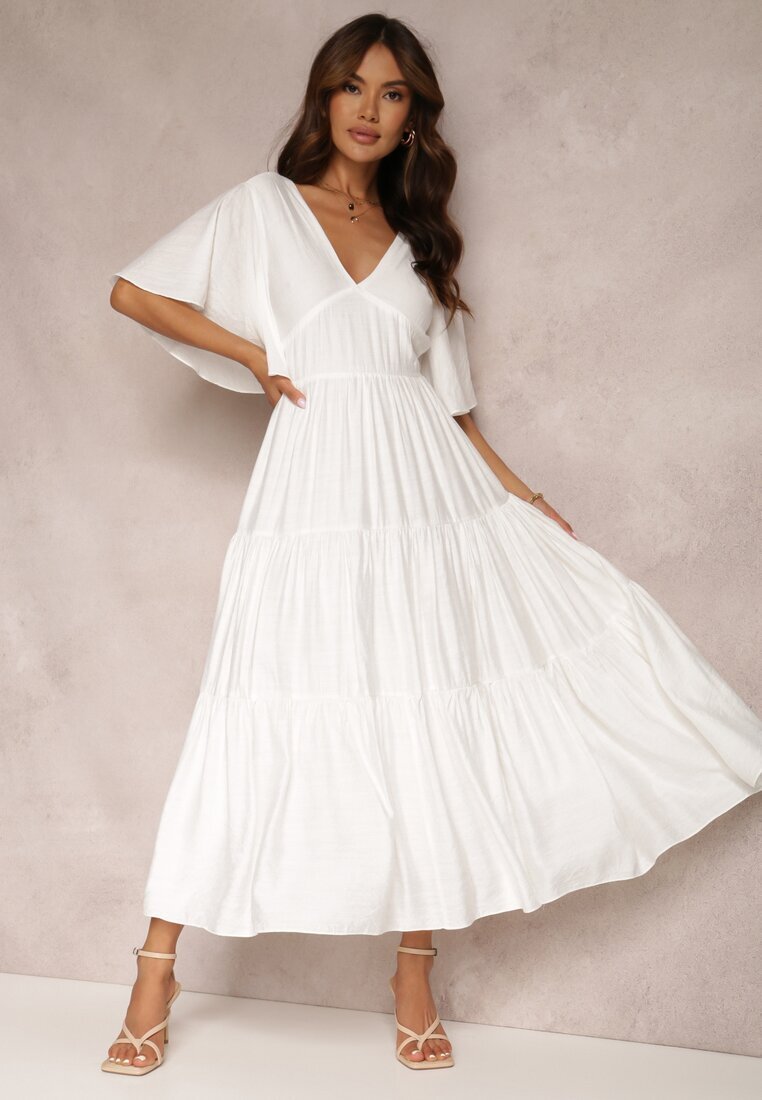 retro & icone Rochie Albă Dopley