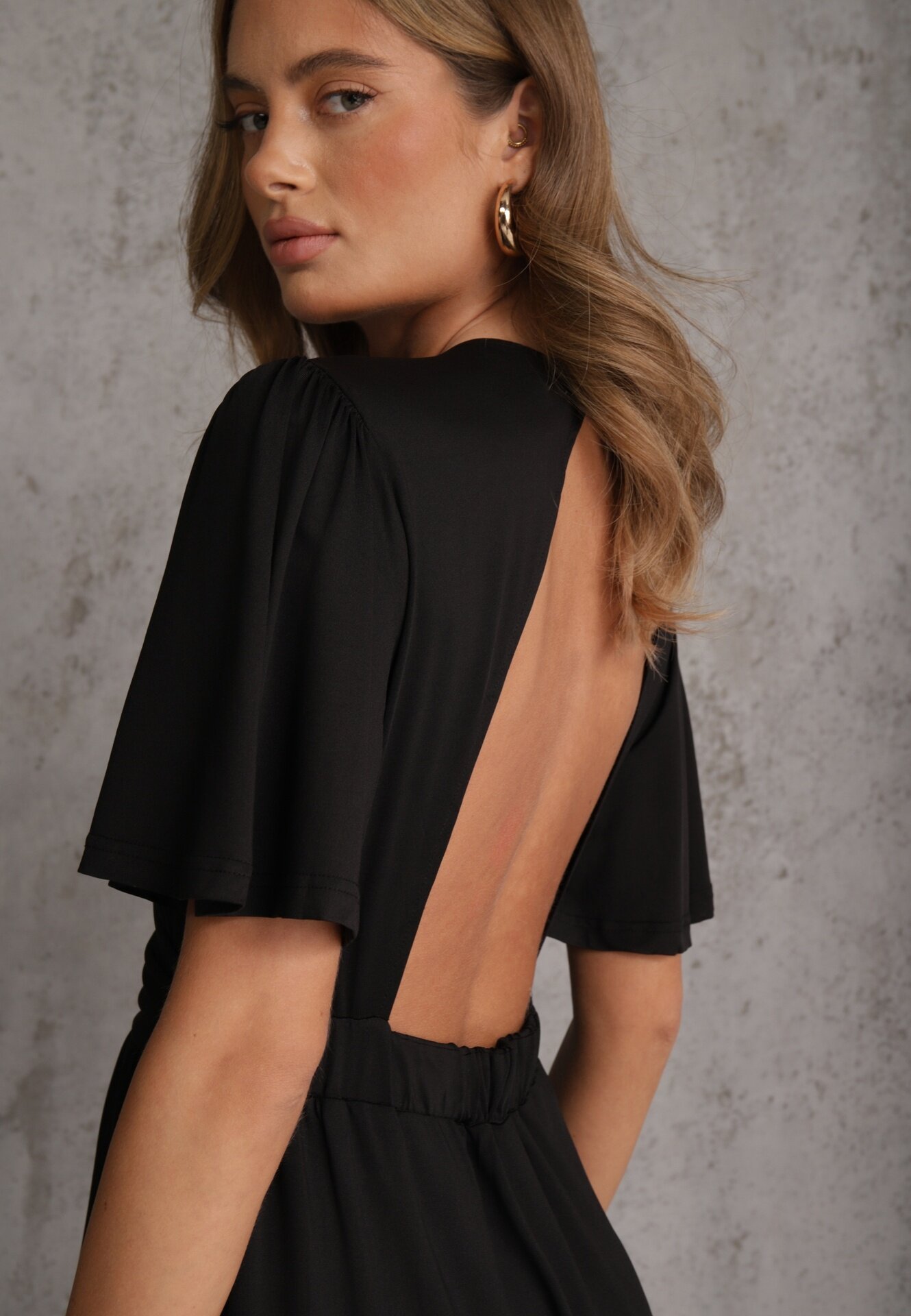 retro & icone Rochie Neagră Delsarte