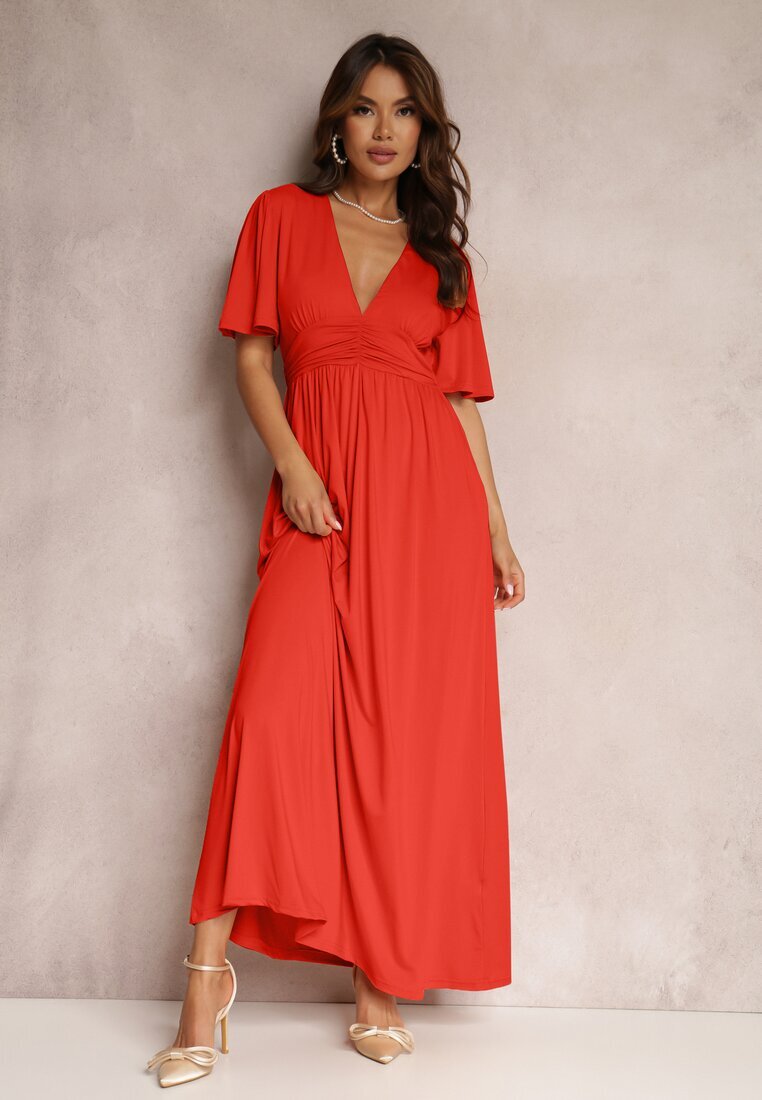 retro & icone Rochie Roșie Delsarte