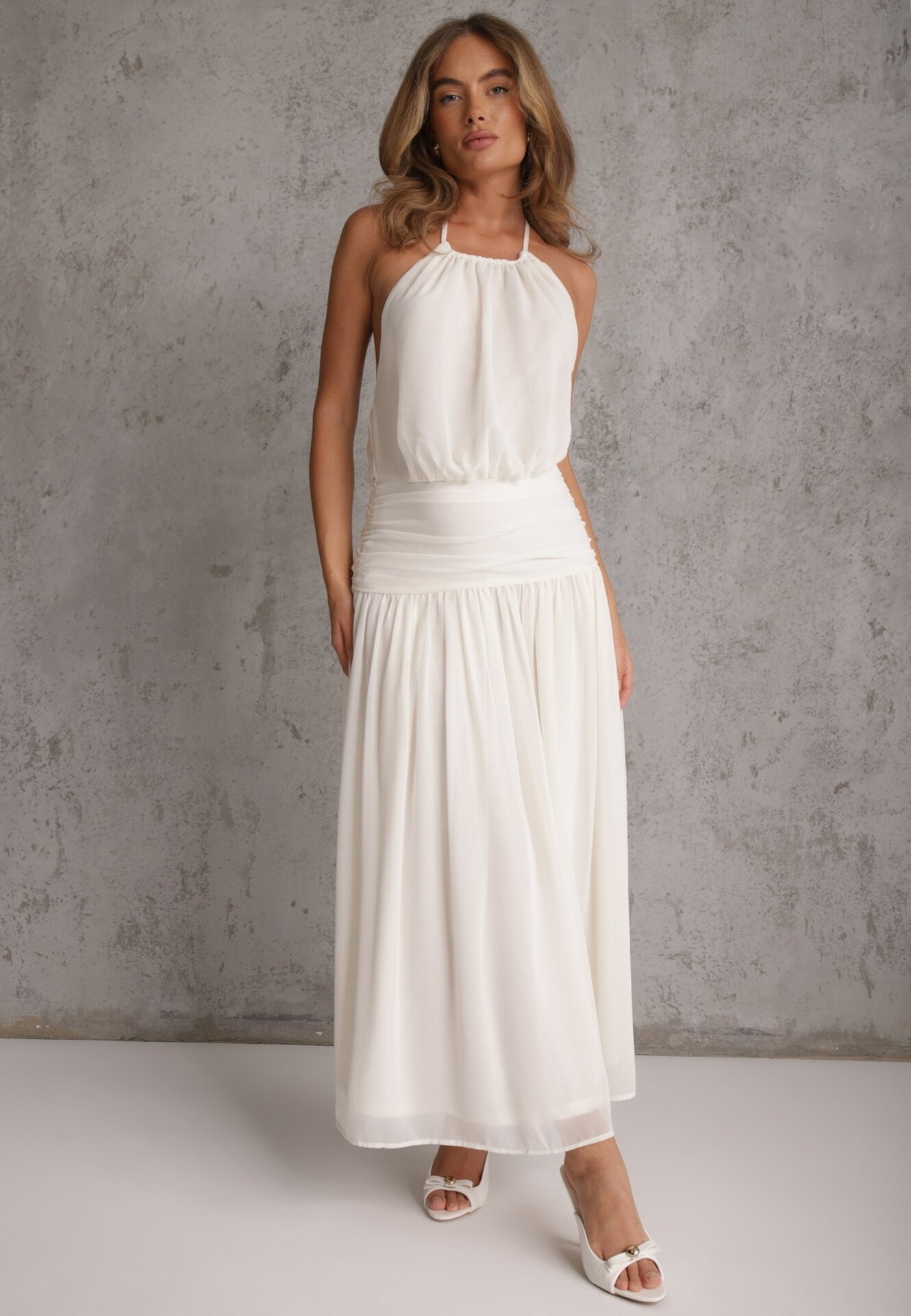 retro & icone Rochie Semene Bej