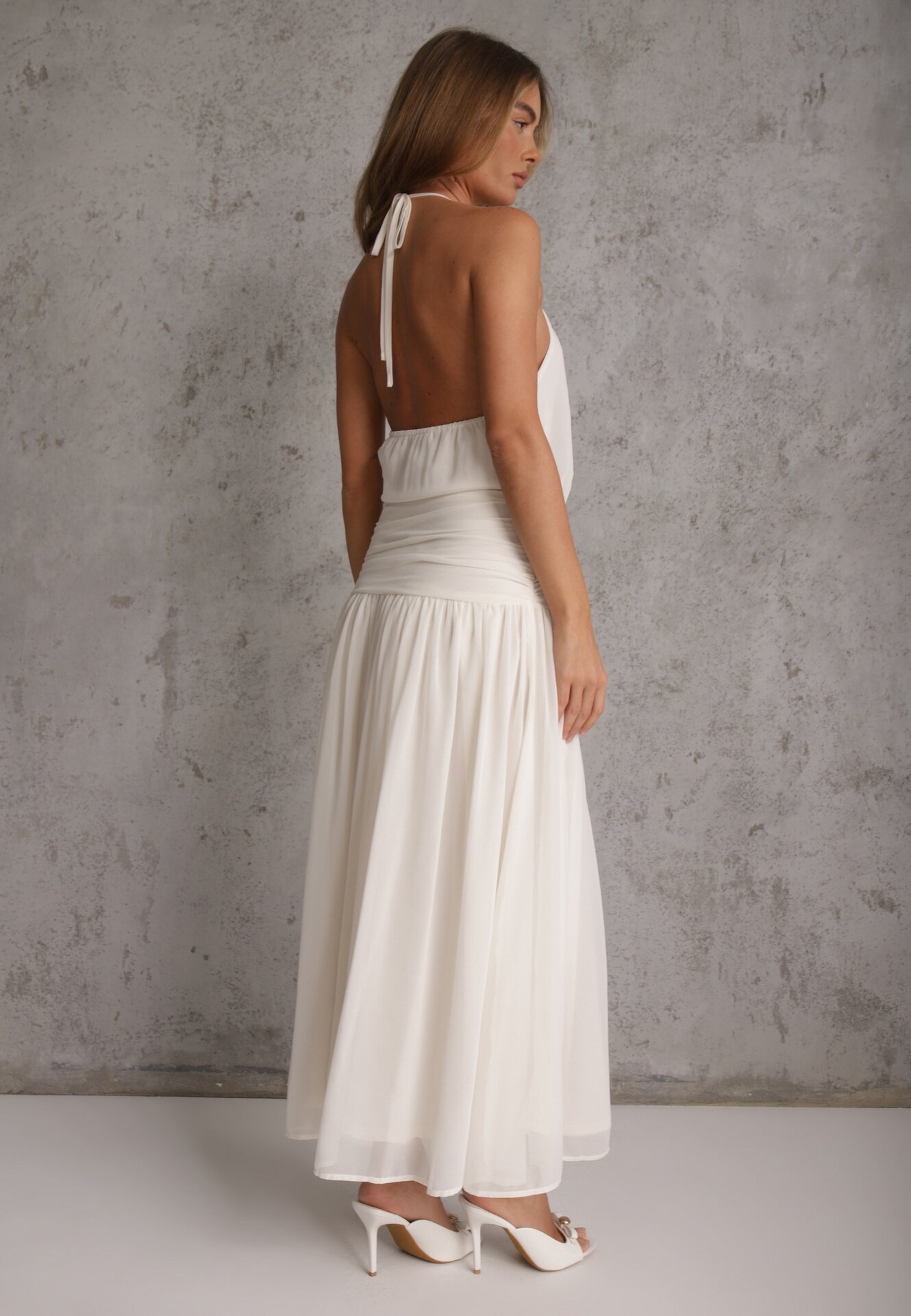 retro & icone Rochie Semene Bej