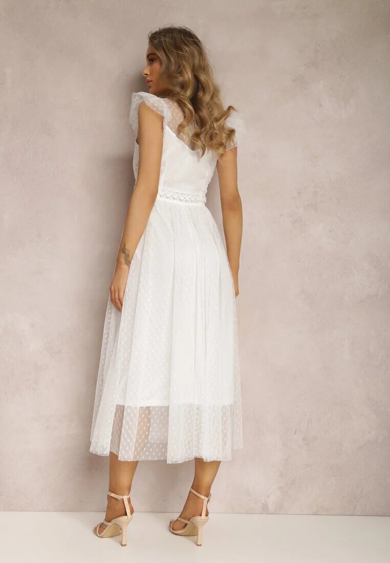  Rochie Albă Canissa