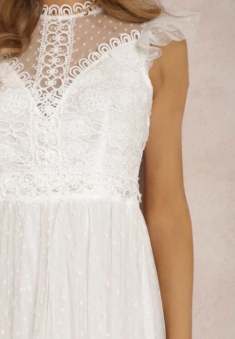  Rochie Albă Canissa