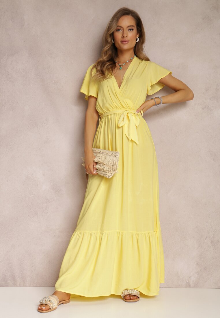  Rochie Galbenă Metia