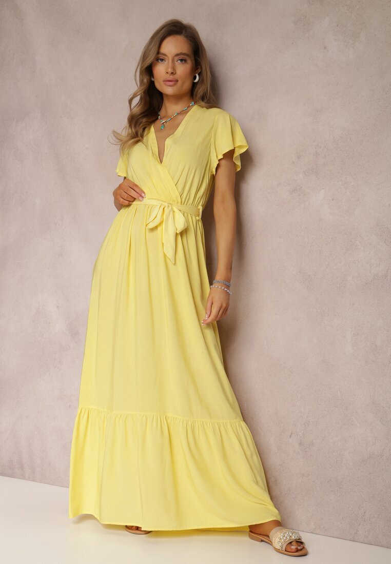  Rochie Galbenă Metia