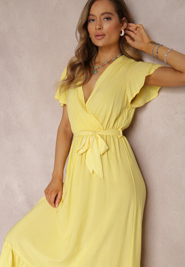  Rochie Galbenă Metia