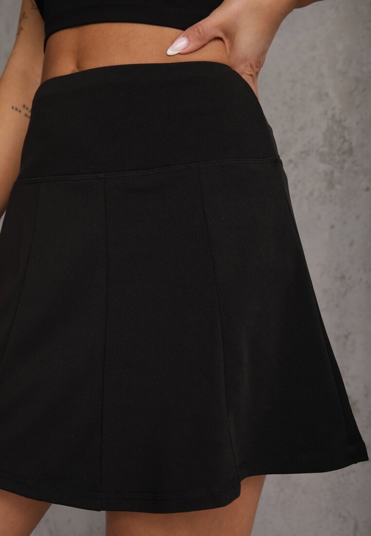 romee's De tenis Fustă-Pantaloni scurți Negre din Material elastic Natennia