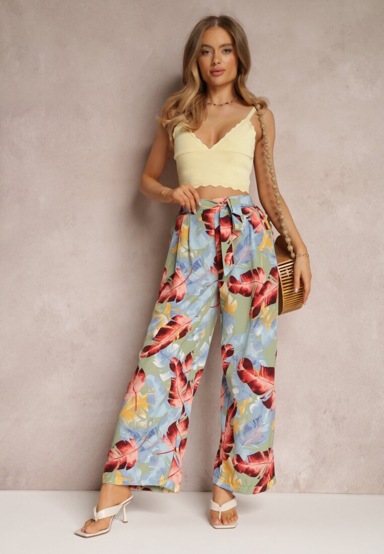 rosa Pantaloni Albastre Nikeda