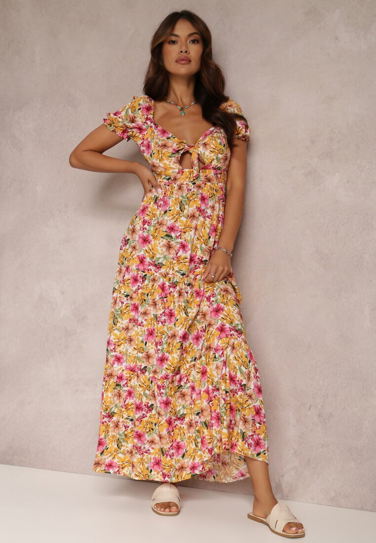 rosa Rochie Alb-Galbenă Mothea