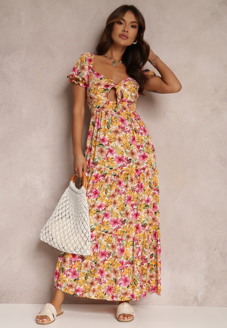 rosa Rochie Alb-Galbenă Mothea