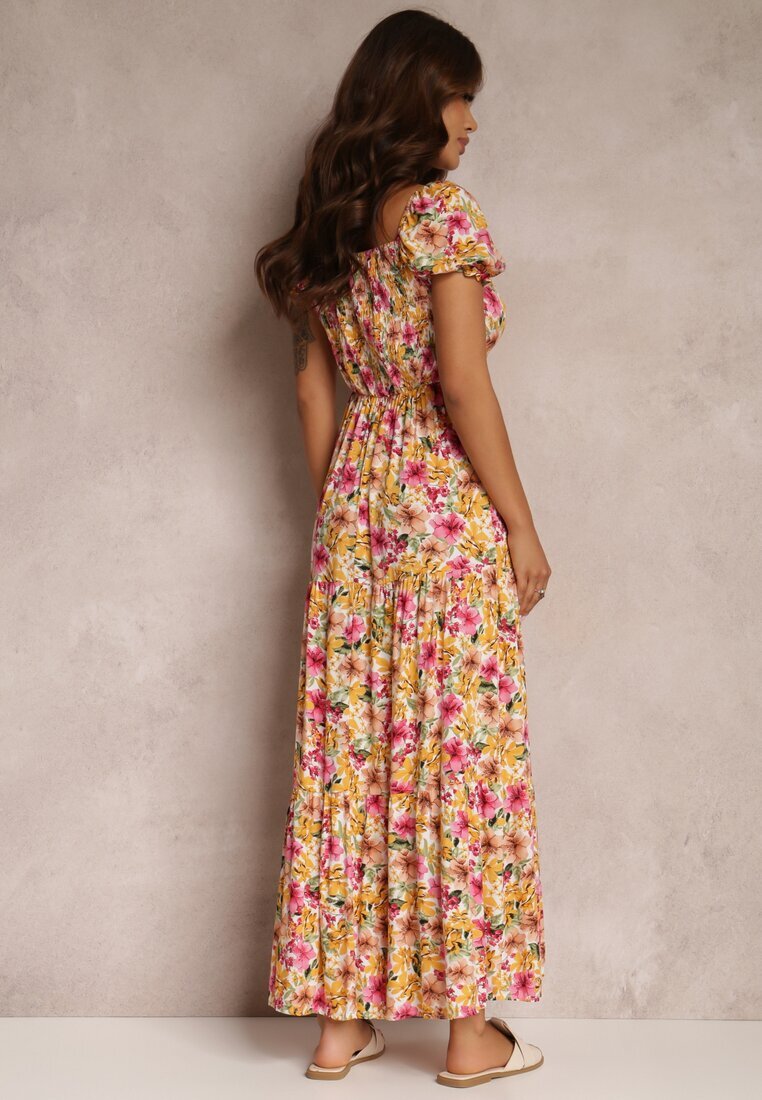 rosa Rochie Alb-Galbenă Mothea