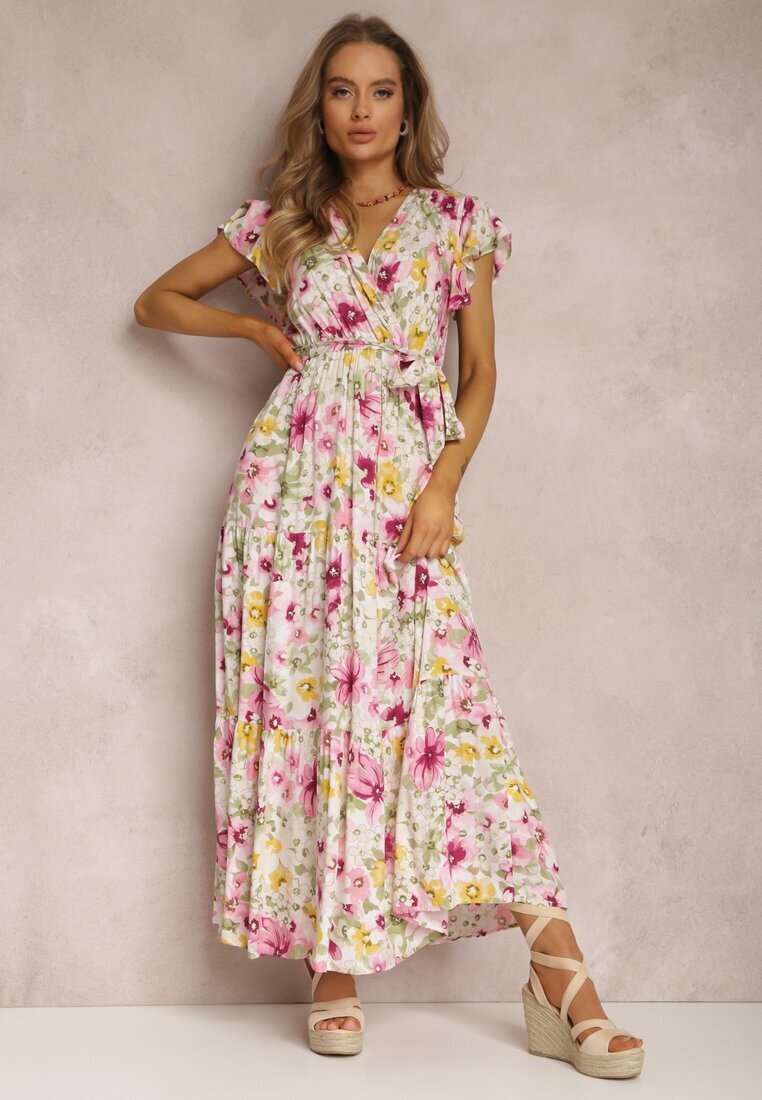 rosa Rochie Alb-Roz Arginca