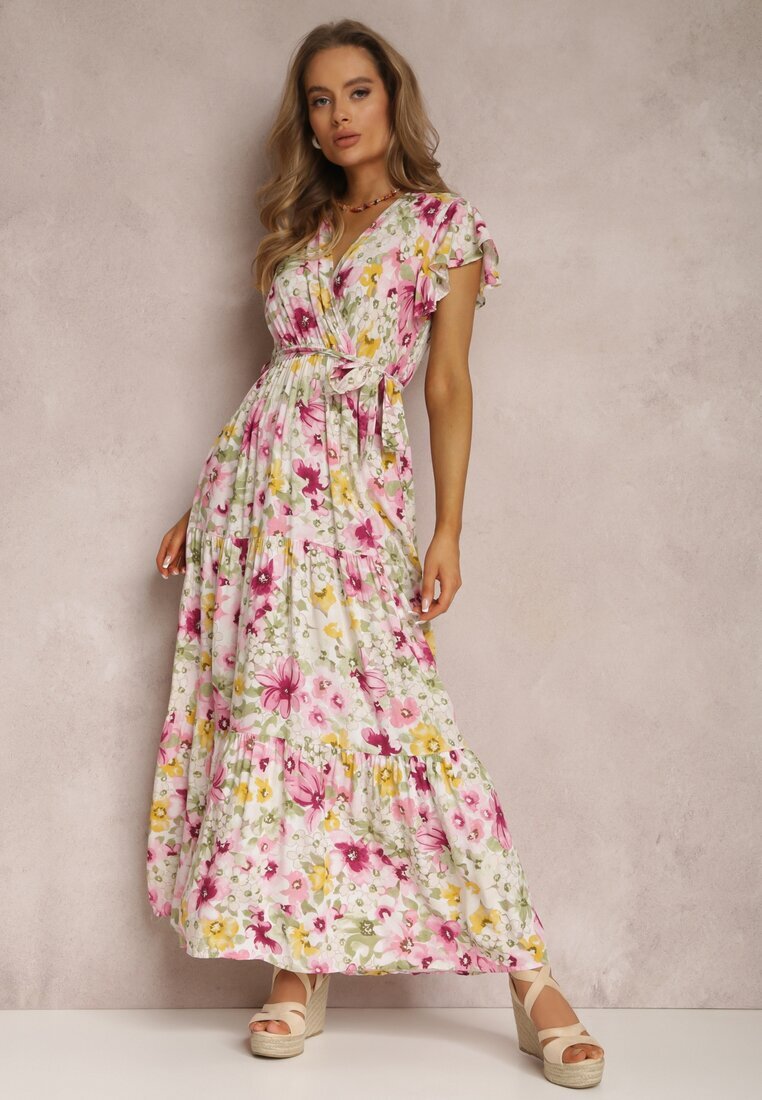 rosa Rochie Alb-Roz Arginca