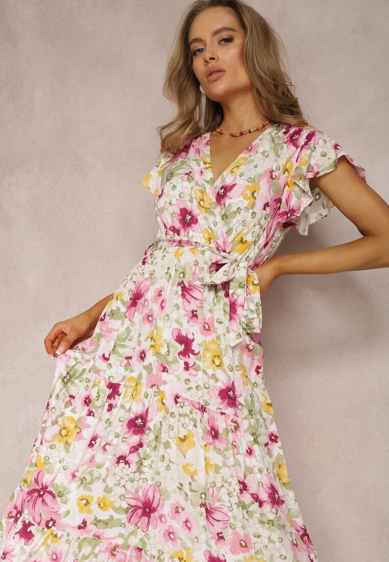 rosa Rochie Alb-Roz Arginca