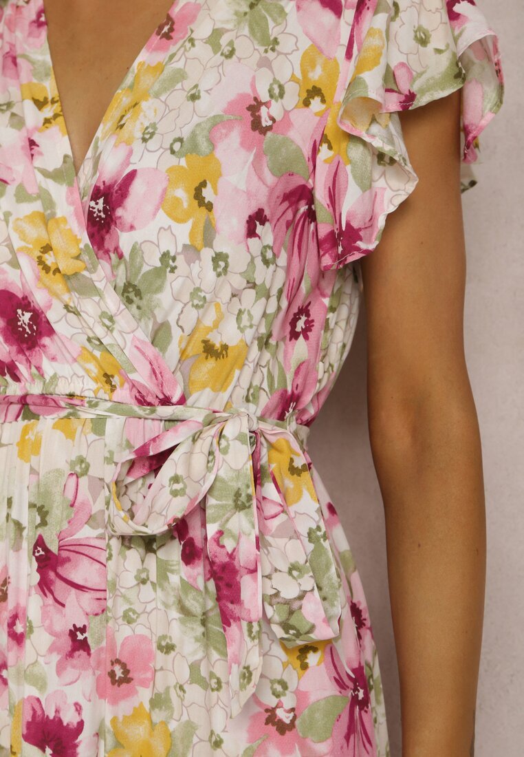 rosa Rochie Alb-Roz Arginca