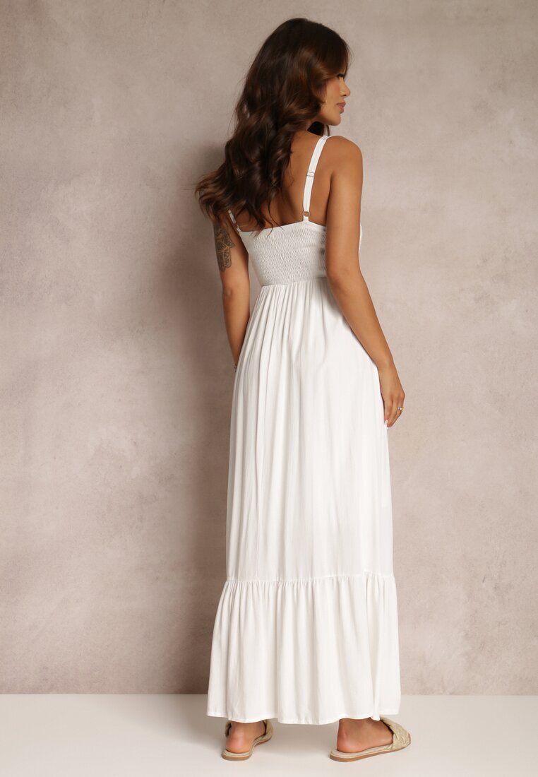 rosa Rochie Albă Chryazire