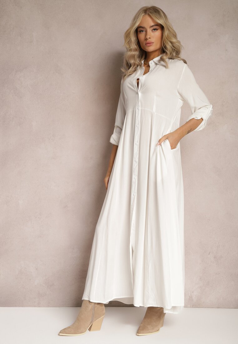 rosa Rochie Albă Hillcrest