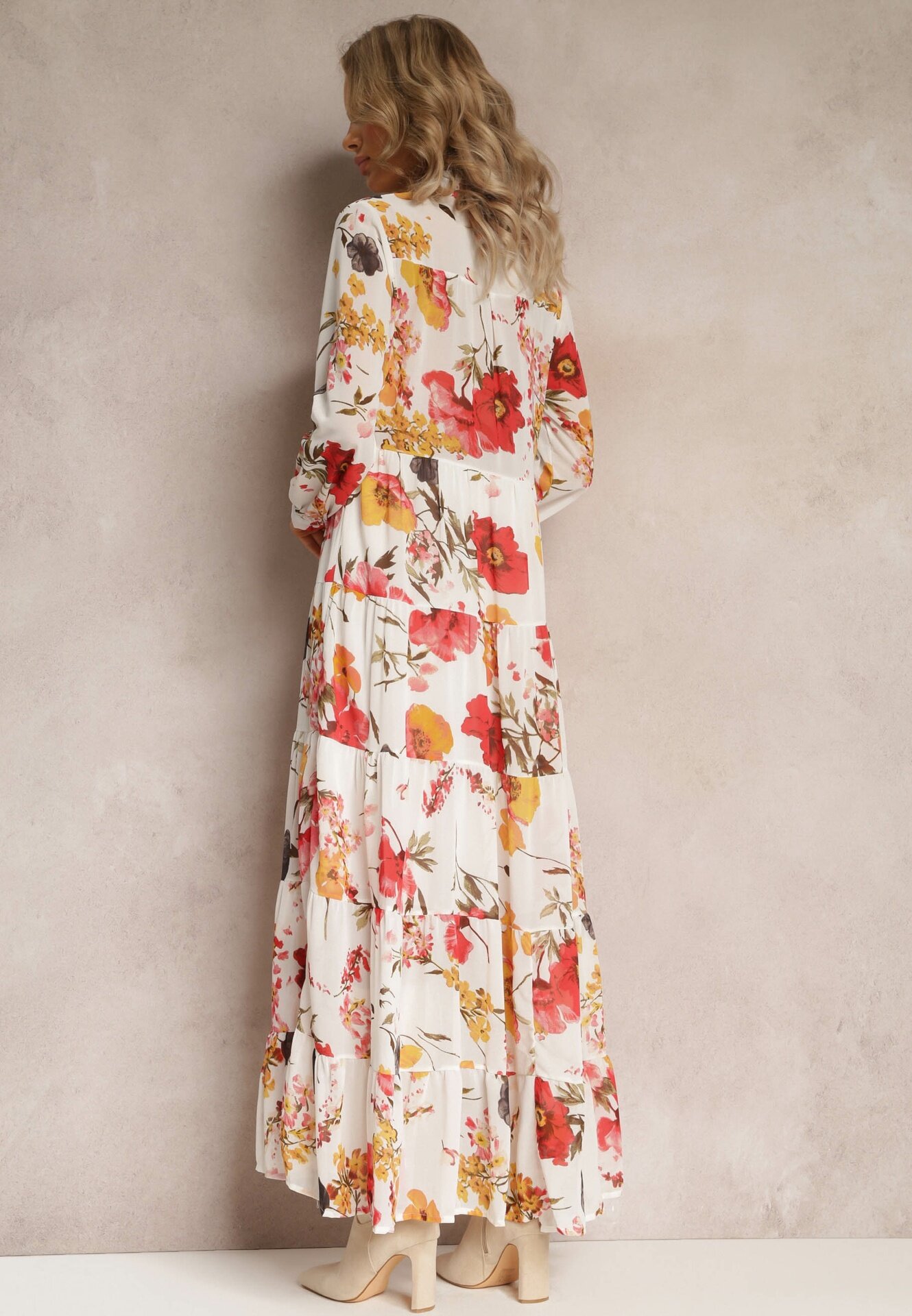 rosa Rochie Albă Klymano