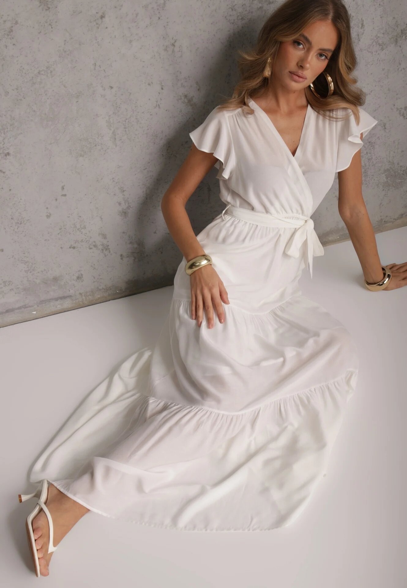 rosa Rochie Albă Tantysus