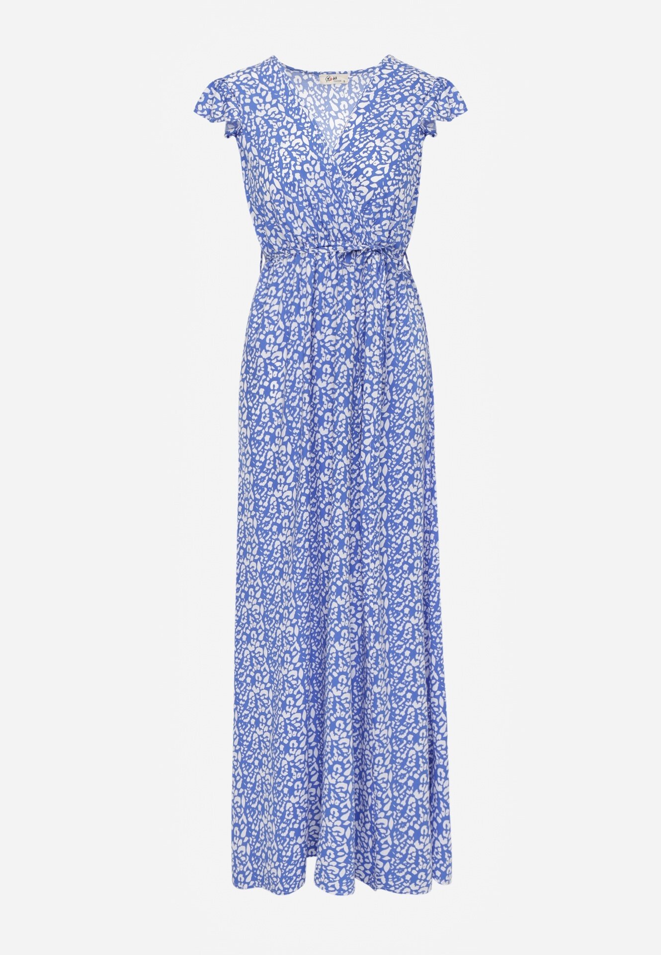 rosa Rochie Albastră din Viscoză Appamene