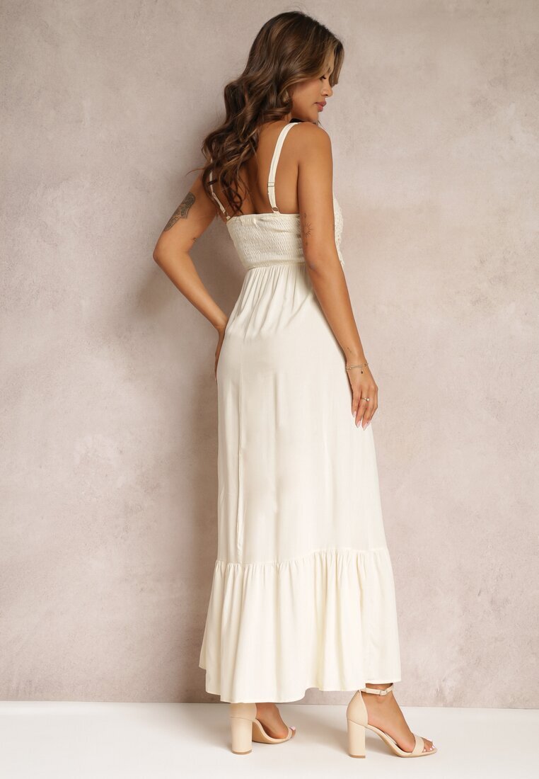 rosa Rochie bej Chryazire