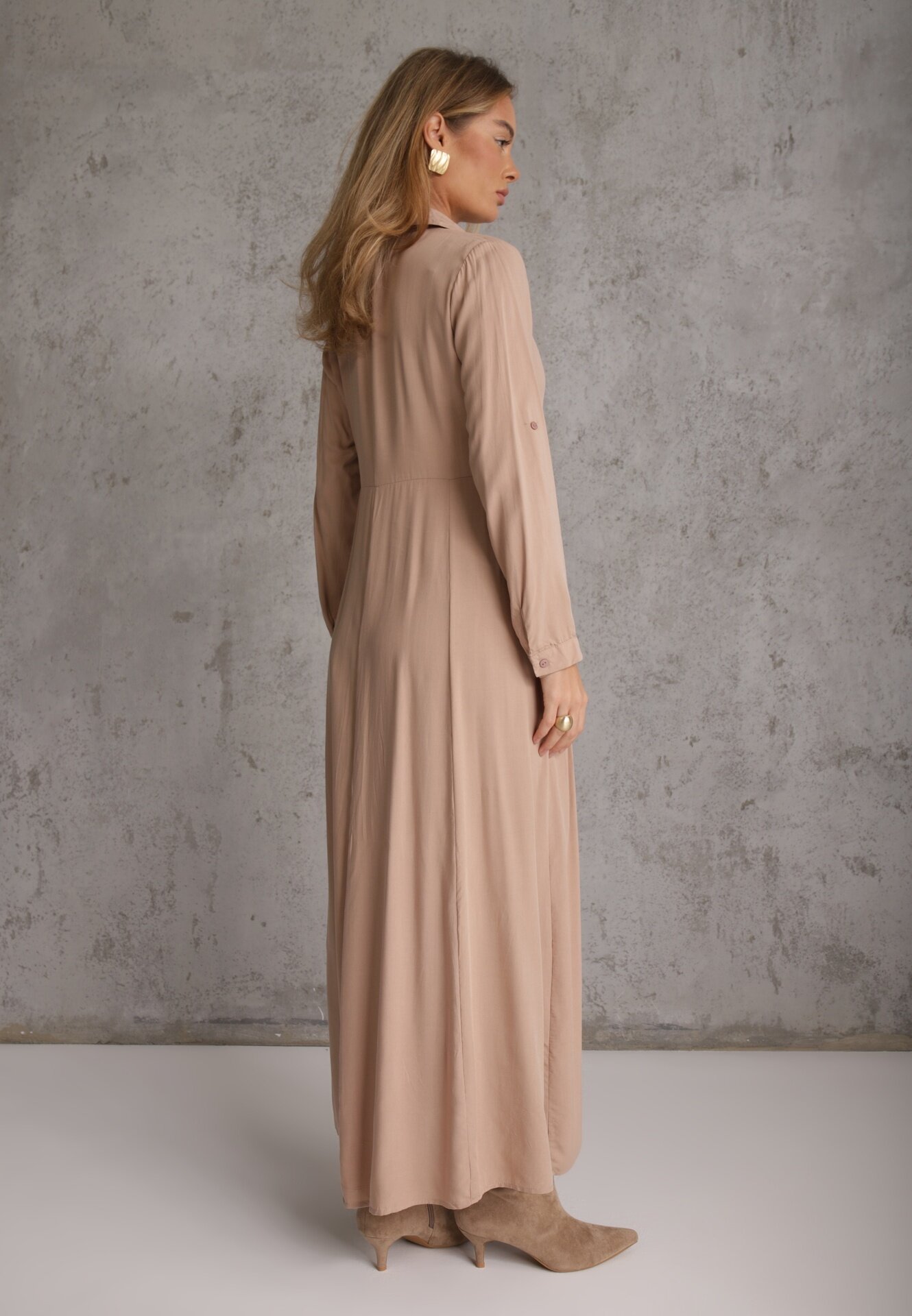 rosa Rochie Bej Hillcrest