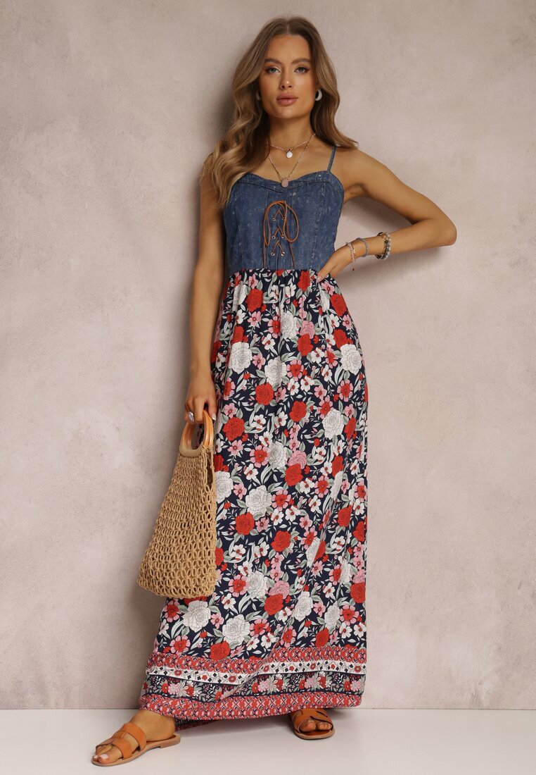 rosa Rochie Bleu marin Tarain