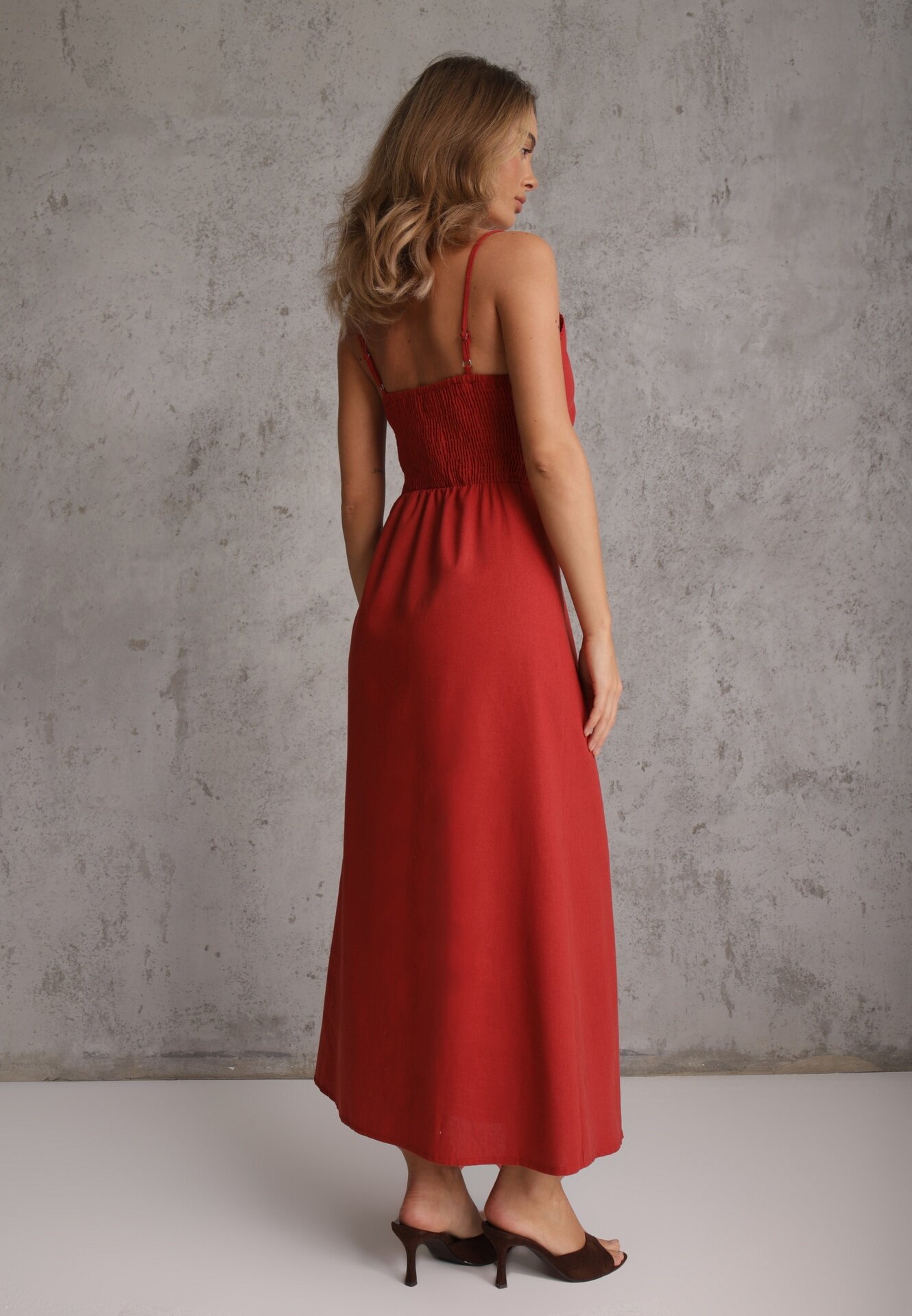 rosa Rochie Bordo