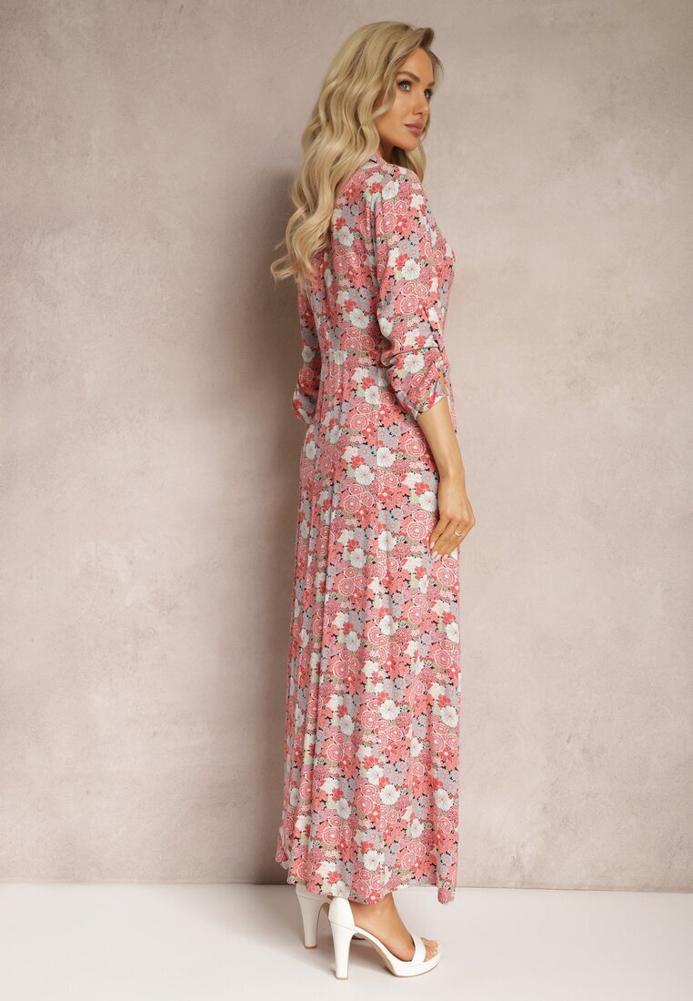 rosa Rochie Cămașă Roz-Roșu Castorius