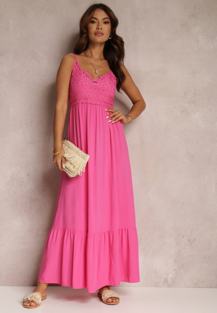 rosa Rochie Fucsia Chryazire
