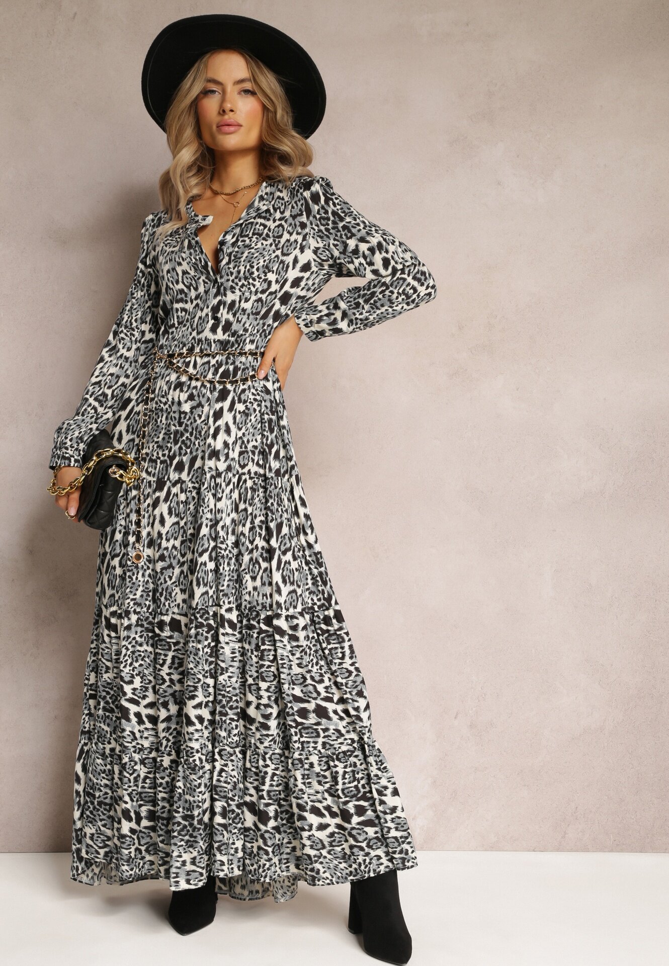 rosa Rochie Gri Athymes