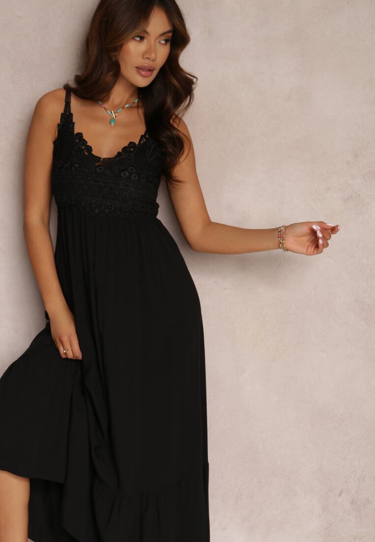 rosa Rochie Neagră Chryazire