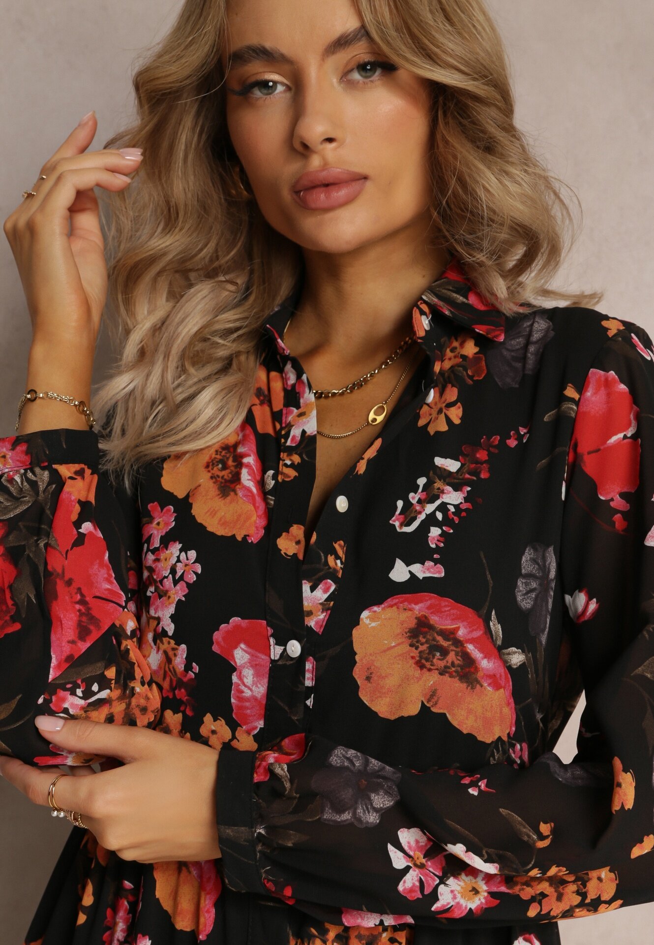 rosa Rochie Neagră Klymano