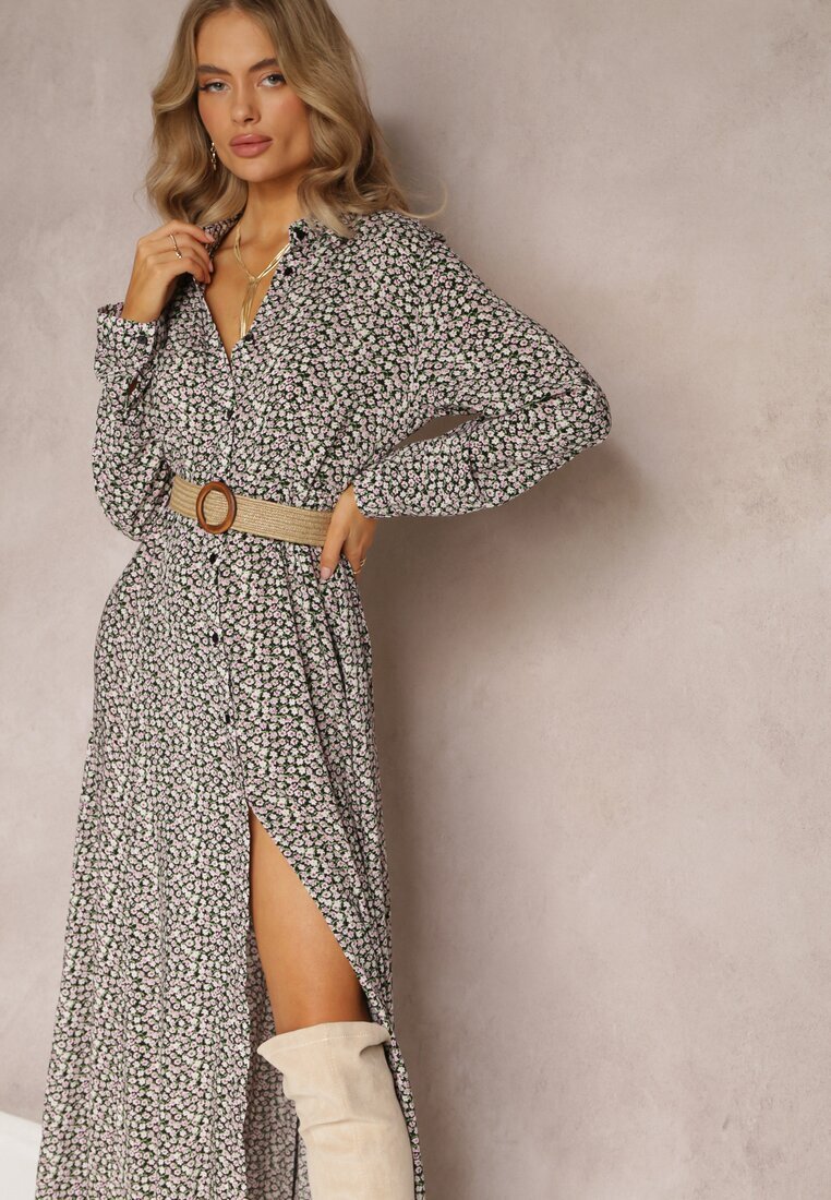 rosa Rochie Negru-Alb Chrysane