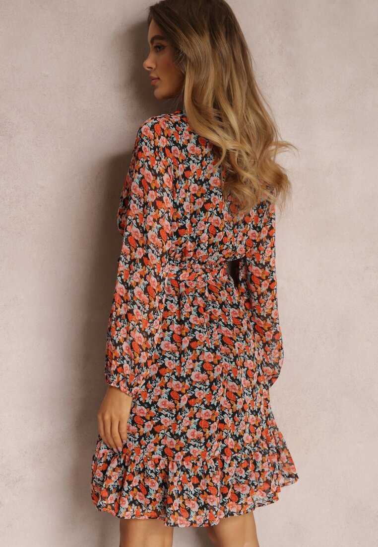 rosa Rochie Negru-Roșie Hellolea
