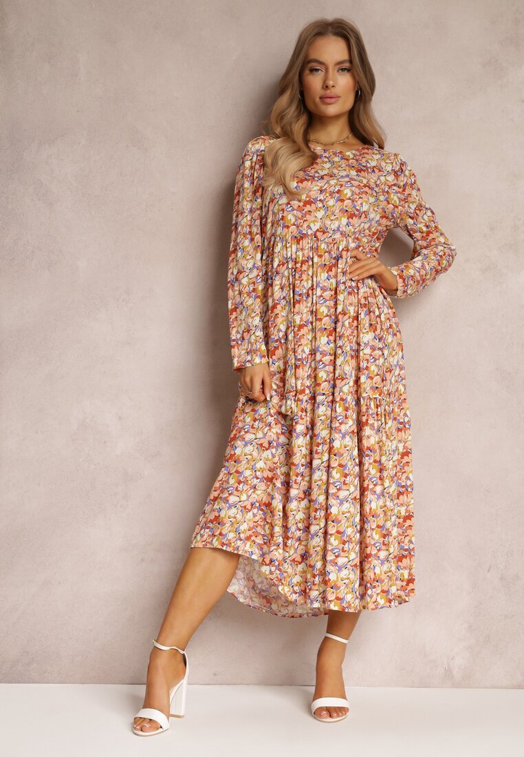 rosa Rochie Portocaliu-Violet Do