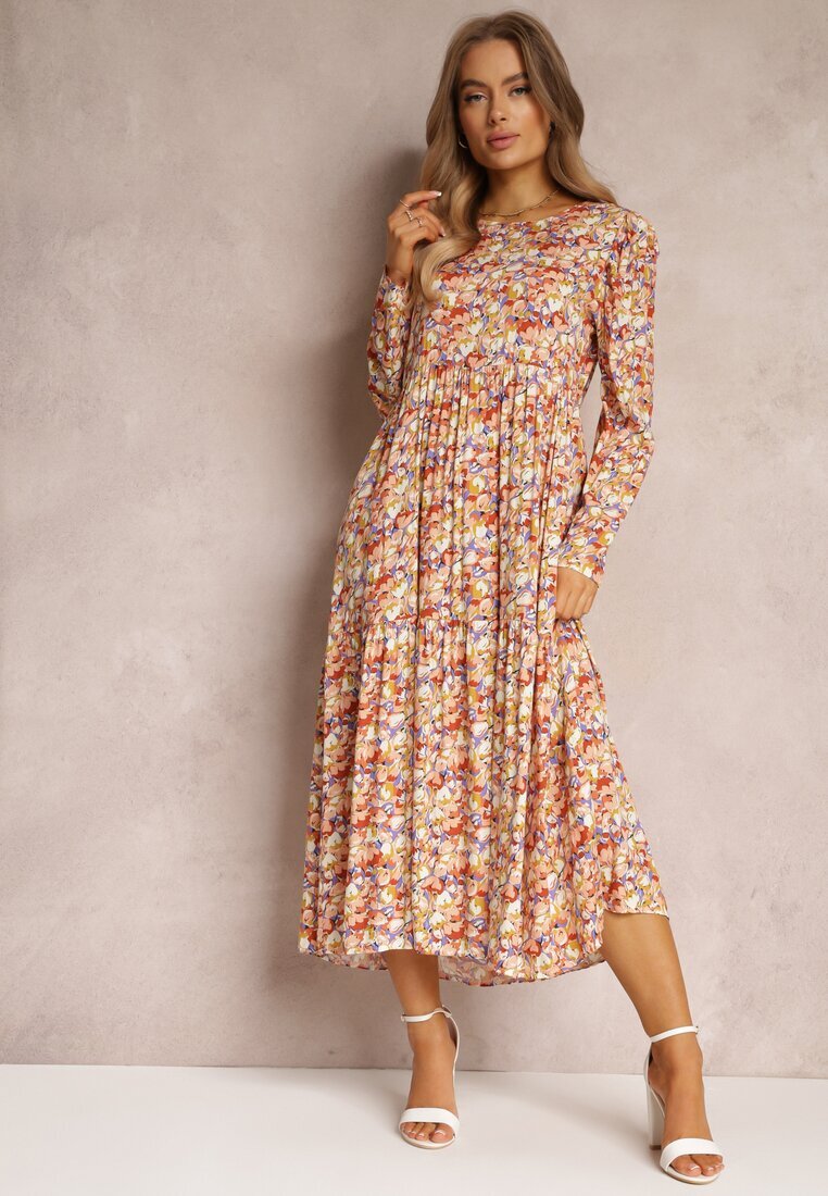 rosa Rochie Portocaliu-Violet Do