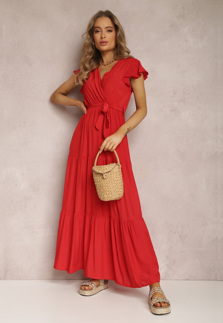 rosa Rochie roșie Tantysus
